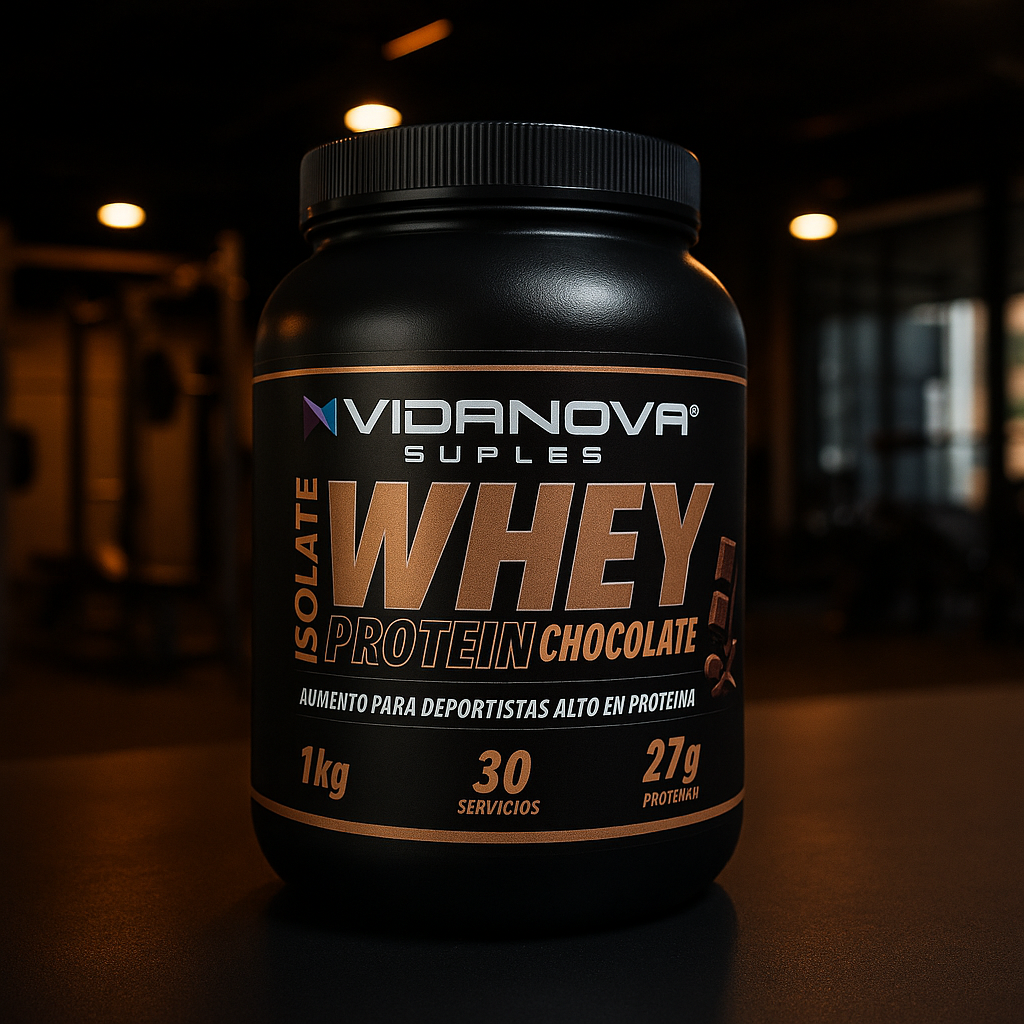 Proteína ISO Whey Vidanova sabor Chocolate (1 kg)