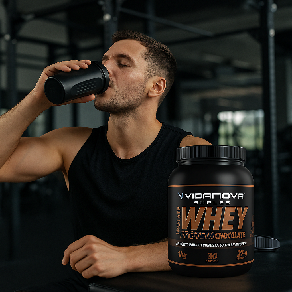 Proteína ISO Whey Vidanova sabor Chocolate (1 kg)