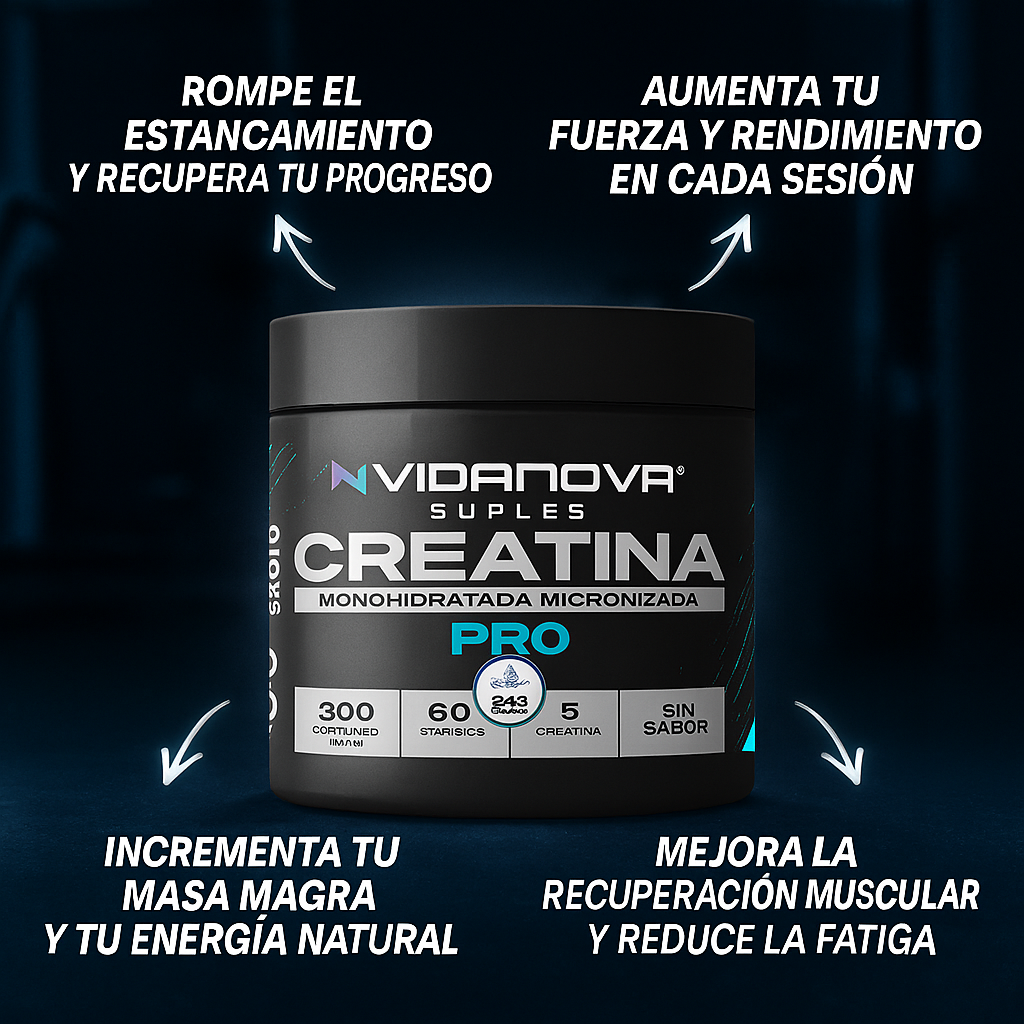 Creatina Monohidratada Micronizada PRO 300mg