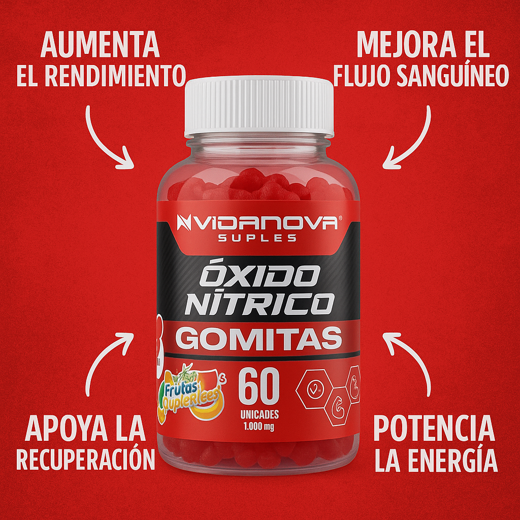 OXIDO NITRICO GOMITAS 60